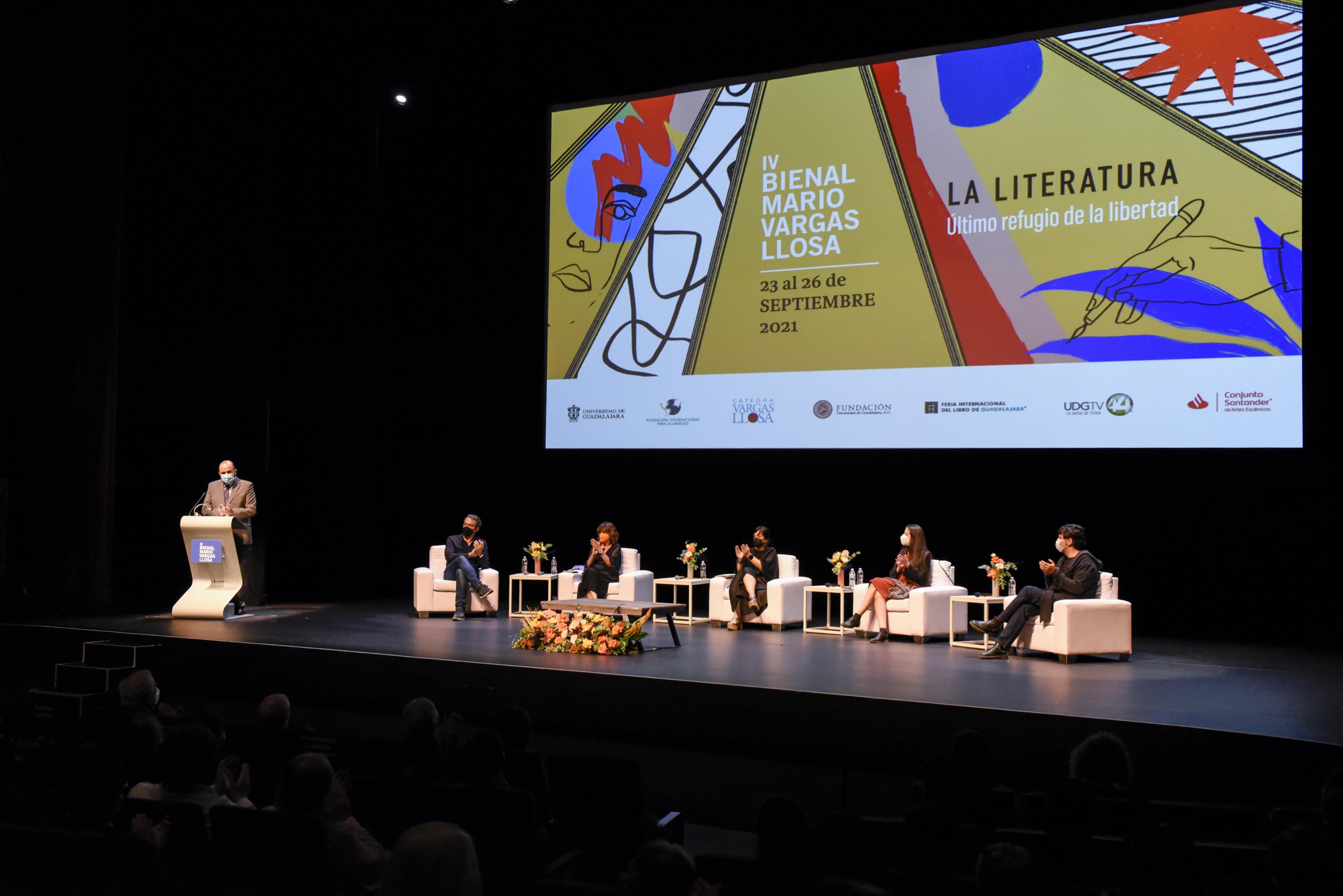 Ceremonia De Inauguración De La Iv Bienal De Novela Mario Vargas Llosa Rectoría General