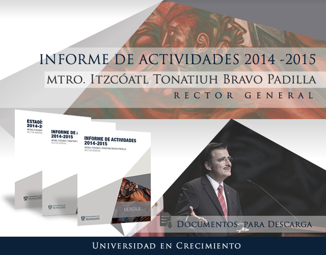 Descarga de Documentos del Informe de Actividades 2014 - 2015